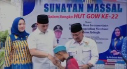 Wakil Bupati Kapuas Hulu Buka Bakti Sosial Sunatan Massal Dalam Rangka HUT GOW ke-22