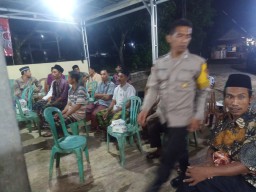 Semarak Hut Bhayangkara Ke 77, Polsek Cimanggu Gelar Wayang Kulit “Wahyu Cakraningrat”