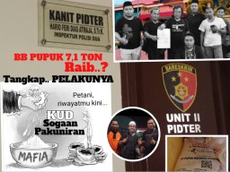 Terkait Kasus Pupuk Ilegal di Desa Sogaan , Dalam Waktu Dekat Polres Probolinggo Segera Memanggil Saksi Tersangka