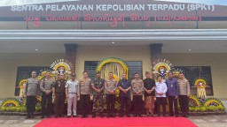 Kapolda Bali Resmikan Gedung SPKT Baru Polres Jembrana