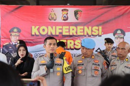 Polres Nganjuk Amankan Pelaku Pembunuhan, Korban Masih Sahabat Karib Pelaku