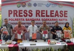 Sebanyak 374 Korban Sindikat Perdagangan Manusia berhasil Diselamatkan Polresta Bandara Soetta