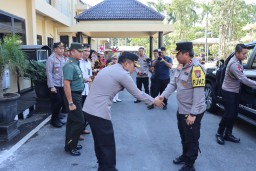 Kunjungan Kerja Kapolda Jatim ke Polres Nganjuk, Ini Pesan Yang Disampaikan Kepada Personel