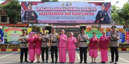 Sertijab Kasat Reskrim dan Kasat Lantas Tulungagung