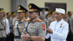 Kapolres Jembrana Menghadiri Sertijab PJU Polda Bali