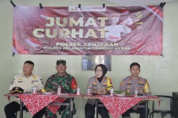 Jumat Curhat Kapolres Pelabuhan Tanjung Perak Dengar Aspirasi Warga Tanah Kali Kedinding
