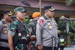 Amankan Suro 2023 Hari Kedua, Polres Madiun Kota Perketat Penjagaan Menuju Padepokan PSHT 