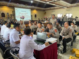 Kapolres Jembrana Menghadiri Pelaksanaan Audit Kinerja Tahap II T.A. 2023