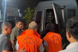Dua Pasutri Kasus Dugaan Korupsi Kapal Gaib PT Sumekar Akhir Akhirnya di Tahan Kejaksaan Negeri Sumenep