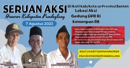 Ini Beberapa Tuntutan Pegawai Non ASN di Provinsi Banten Yang Akan Mengelar Aksi Unjuk Rasa