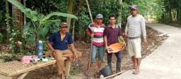 Masyarakat Apresiasi Pembangunan Dana Desa di Kampung Prabujaya
