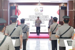 Kapolda Jatim Pimpin Sertijab PJU dan Kapolres Jajaran