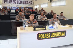 Wakapolres Jembrana Menghadiri Acara Taklimat Akhir Audit Kinerja Itwasum Polri Tahap II T.A. 2023