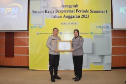 Polres Nganjuk Berhasil Pertahankan Peringakat Terbaik 1 Capaian IKPA Tahun Anggaran 2023