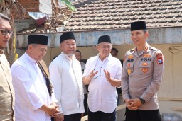Peletakan Batu Pertama Renovasi Masjid Darul Taqwa Bhayangkara di Kota Batu