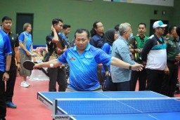 Kapolda Jatim Hadiri Kejuaraan Tenis Meja Cheng Hoo Cup I 