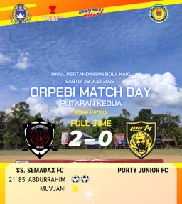 Antusiasme Masyarakat Menyaksikan Liga Tarkam di Lapangan Bola Raden Suta