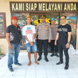 Seorang DPO Pelarian Panjang Pembunuhan Berakhir Ditangan Reskrim Polsek Benoa