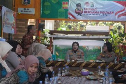 Rangkaian Hari Jadi Polwan ke-75 Polwan Polres Metro Jakarta Timur Gelar Acara "Curhat Bersama Polwan"
