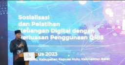 Wakil Bupati Kapuas Hulu Menghadiri Sosialisasi dan Pelatihan Keuangan Digital 