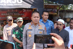 Kapolresta Sidoarjo Resmikan Kampung Bebas Narkoba di Tanggulangin 