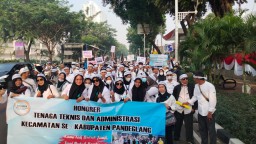 Ribuan Honorer Turun Kejalan, Rekayasa Arus Lalulintas Dipersiapkan Polda Metro Jaya