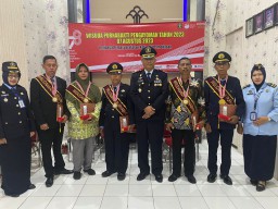 Lapas Pamekasan Wisuda 8 Orang Purna Tugas, Semarakan Hari Lahir Kemenkumham RI