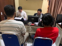 Polres Nganjuk Amankan 2 Orang Jaringan Pengedar Sabu Yang Beroperasi di Wilayah Kertosono