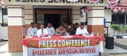 Polres Bengkayang Gelar Konferensi Pers Kasus Narkoba, Pencurian dan Tindak Pidana Karantina Hewan &amp; Cukai