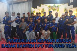 DPC Badak Banten Tunjung Teja Menggelar Musyawarah Pimpinan Cabang 