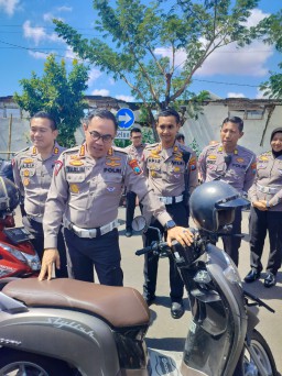 Kombes Pol Taslim, Kunjungan ke Satpas Colombo Surabaya, Cek Perubahan Lintasan Uji Praktek SIM C Huruf S
