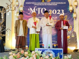 WBP Lapas Narkotika Kelas IIA Pamekasan Kembali Torehkan Prestasi Membanggakan Dalam Ajang MTQ Antara Warga Binaan Se-Korwil Madura 
