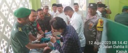 Lurah Kapuk Hadiri Kegiatan Khitanan Masal di Masjid Nurul Hilal RW.09 