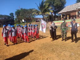 Lomba Gerak Jalan Meriahkan HUT RI ke-78 Tahun 2023 Tingkat Kecamatan Cimanggu 