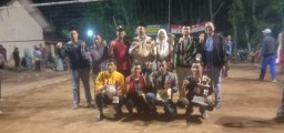 Anggota DPRD kabupaten Probolinggo Dapil III Hadiri Final Turnamen Bola Voli Antar Desa Dalam Rangka Memeriahkan HUT RI ke 78