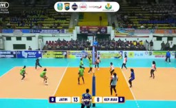 Kapolri Cup 2023 Seri II di Gresik, Tim Voli Putri Jatim Menang Telak Lawan Kepri  