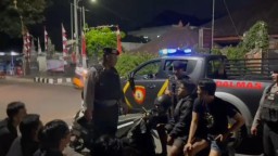 Sat Samapta Polres Tabanan Intensipkan Patroli Blue Light Cegah Kejahatan di Malam Hari