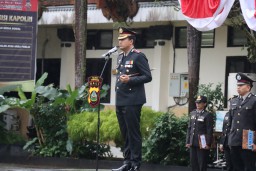 Kapolres Tabanan Pimpin Upacara Peringatan HUT Ke - 78 Kemerdekaan RI tahun 2023