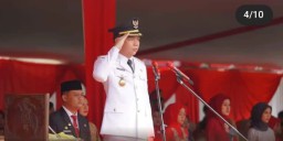 Upacara HUT Republik Indonesia ke 78 Tahun Digelar di Lapangan Uncak Kapuas 