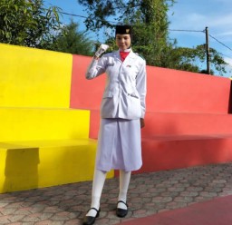 Srikandi Asal Amadanom Yang Menjadi Paskibraka, Bercita-Cita Menjadi Polwan
