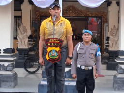Kapolres Tabanan Pimpin Apel Olahraga Bersama