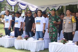 Kapolres Jembrana Meriahkan Lomba Burung Berkicau Bupati Cup Peringati HUT Kota Negara ke-128, HUT Provinsi Bali Ke-65, dan HUT RI ke-78