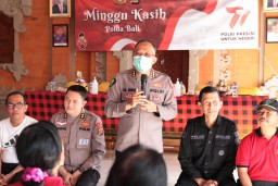 Minggu Kasih Masyarakat Apresiasi Kenerja Polda Bali