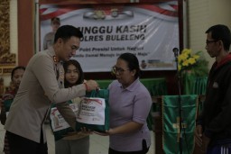 Polres Buleleng Giat Minggu Kasih Dengan Tema Polri Presisi Untuk Negeri Pemilu 2024 Indonesia Damai