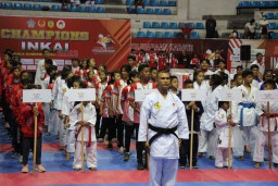 Kakanwil Kemenkumham Bali Hadir Dalam Pembukaan Kejuaraan Karate Inkai Piala Gubernur Bali 2023