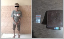 Warga Keputran Kedapatan Barang Haram Berhasil di Amankan Unit Reskrim Polsek Krembangan