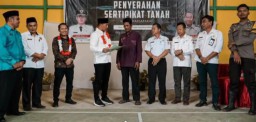 Wabup Wahyudi Hidayat : Tanah Adalah Aset Yang Harus Dijaga dan Dikelola Dengan Baik