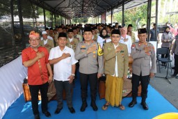 Bakti Kesehatan dan Bakti Sosial Polres Nganjuk Untuk Ulama Kamtibmas dan Tokoh Masyarakat