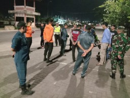 Giat Blue Light Patrol Polsek Benoa Rawat Kondusifitas kamtibmas