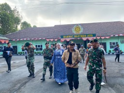 Walikota Malang Kunjungi Yonbekang 2 Kostrad, Guna Rekayasa Lalu Lintas di Jalan Panglima Sudirman
